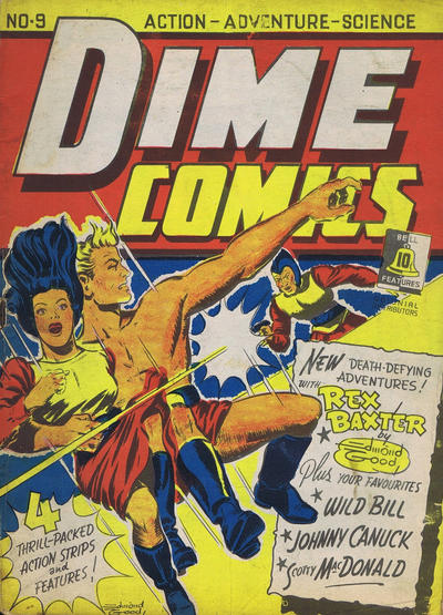 Cover for Dime Comics (Bell Features, 1942 series) #9