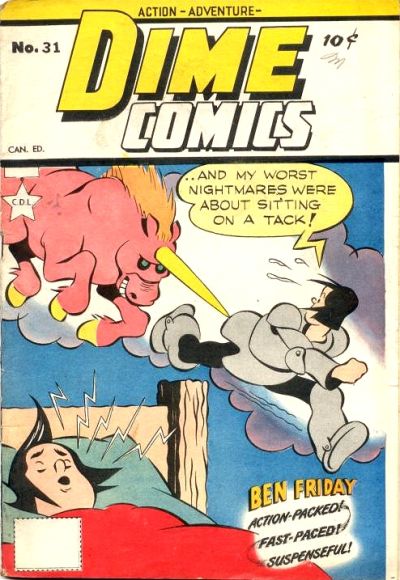 Cover for Dime Comics (Bell Features, 1942 series) #31