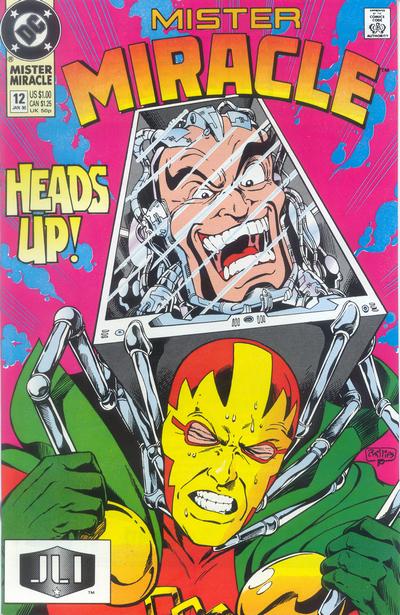 Cover for Mister Miracle (DC, 1989 series) #12 [Direct]