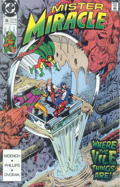 Cover for Mister Miracle (DC, 1989 series) #16 [Direct]