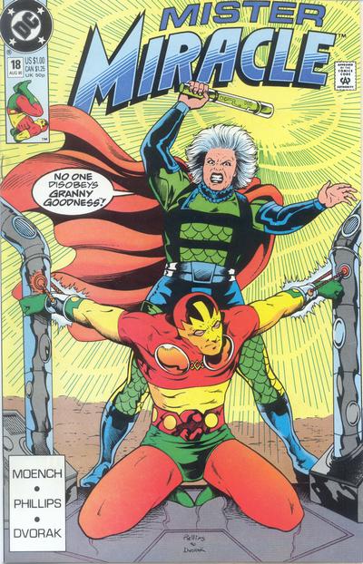 Cover for Mister Miracle (DC, 1989 series) #18 [Direct]