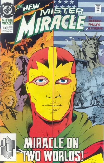 Cover for Mister Miracle (DC, 1989 series) #23 [Direct]