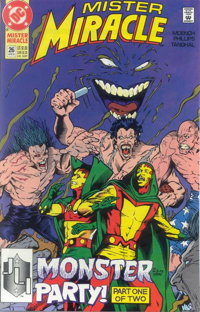 Cover for Mister Miracle (DC, 1989 series) #26 [Direct]