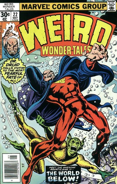 Cover for Weird Wonder Tales (Marvel, 1973 series) #22