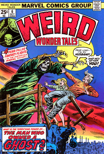 Cover for Weird Wonder Tales (Marvel, 1973 series) #6