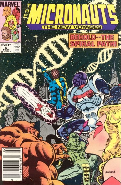 Cover for Micronauts (Marvel, 1984 series) #5 [Newsstand]