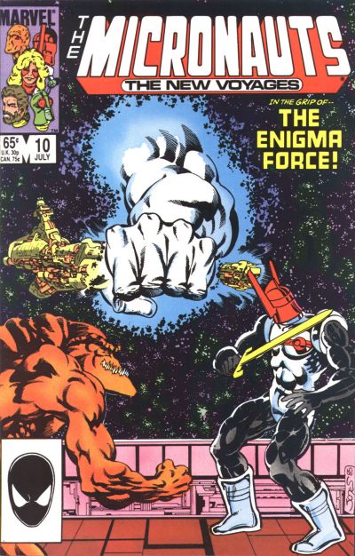 Cover for Micronauts (Marvel, 1984 series) #10 [Direct]