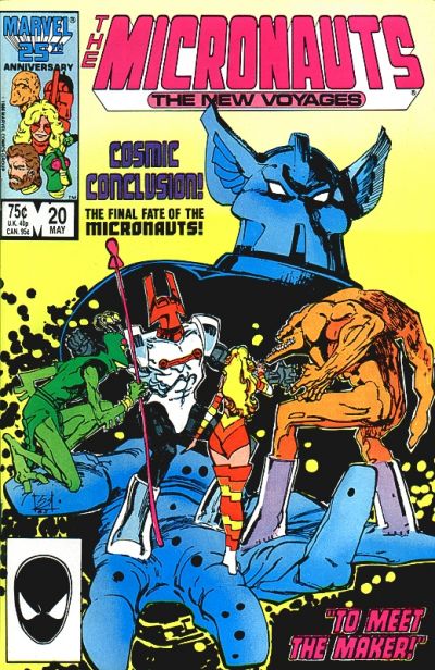 Cover for Micronauts (Marvel, 1984 series) #20