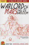 Cover Thumbnail for Warlord of Mars: Fall of Barsoom (2011 series) #2 [Martian Red Dynamic Forces Exclusive Joe Jusko]