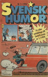 Cover for Svensk humor [bilaga till Seriepressen 1/1994] (Formatic, 1994 series) 
