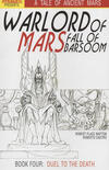Cover Thumbnail for Warlord of Mars: Fall of Barsoom (2011 series) #4 [Retailer Incentive Cover B&W]