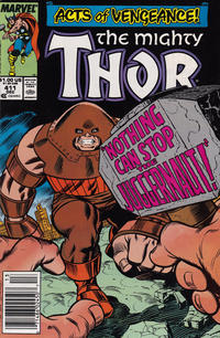 Cover for Thor (Marvel, 1966 series) #411 [Mark Jewelers]