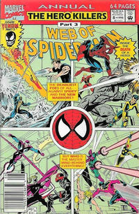 Cover Thumbnail for Web of Spider-Man Annual (Marvel, 1985 series) #8 [Newsstand]