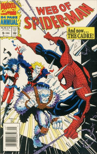 Cover Thumbnail for Web of Spider-Man Annual (Marvel, 1985 series) #9 [Newsstand]