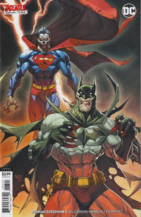 Cover Thumbnail for Batman / Superman (DC, 2019 series) #3 [Paolo Pantalena DCeased Variant Cover]