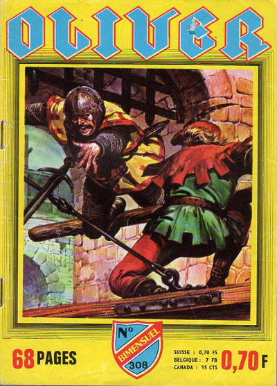Cover for Oliver (Impéria, 1958 series) #308