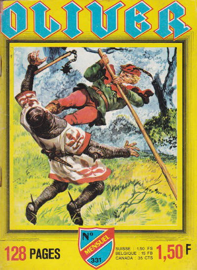 Cover for Oliver (Impéria, 1958 series) #331