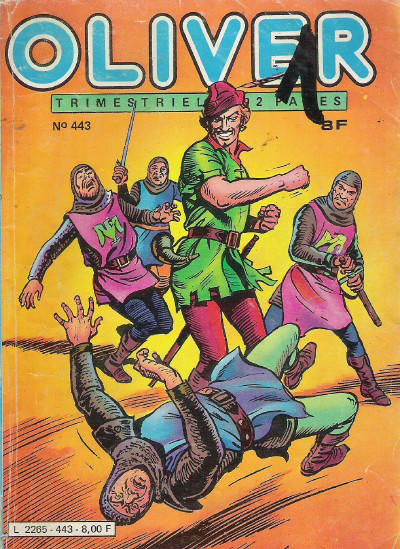 Cover for Oliver (Impéria, 1958 series) #443