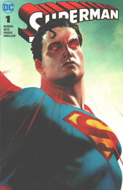Cover for Superman (DC, 2018 series) #1 [Forbidden Planet Joshua Middleton Cover]