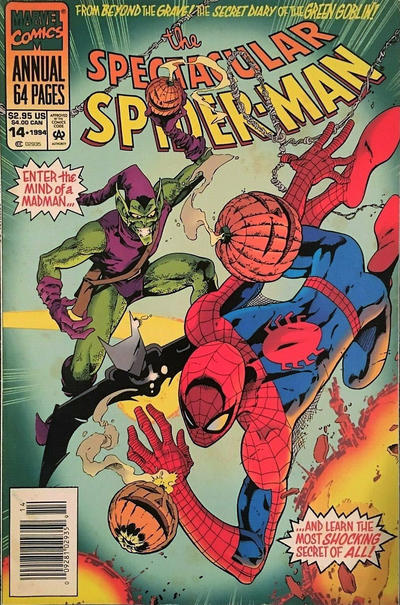Cover for The Spectacular Spider-Man Annual (Marvel, 1979 series) #14 [Newsstand]