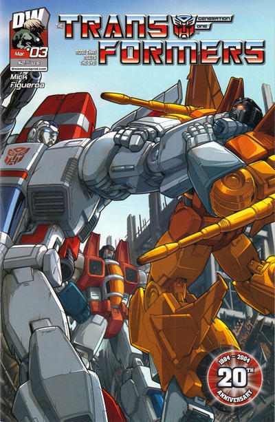 Cover for Transformers: Generation One (Dreamwave Productions, 2003 series) #3
