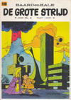 Cover Thumbnail for Baard en Kale (1954 series) #13 - De grote strijd [Herdruk 1976]