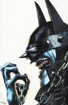 Cover Thumbnail for The Batman Who Laughs (2019 series) #1 [Unknown Comics Mico Suayan Without Background Color Virgin Cover]