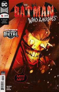 Cover for The Batman Who Laughs (DC, 2019 series) #1 [Second Printing]