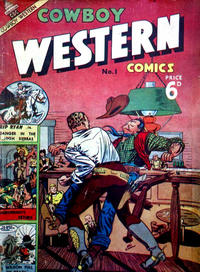 Cover Thumbnail for Cowboy Western Comics (L. Miller & Son, 1956 series) #1