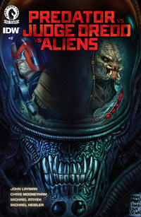 Cover Thumbnail for Predator vs. Judge Dredd vs. Aliens (Dark Horse, 2016 series) #2