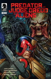 Cover Thumbnail for Predator vs. Judge Dredd vs. Aliens (Dark Horse, 2016 series) #4