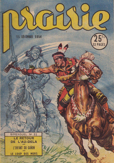 Cover for Prairie (Impéria, 1951 series) #52