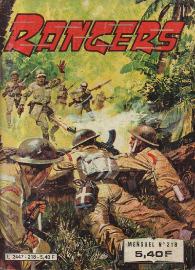 Cover for Rangers (Impéria, 1964 series) #218