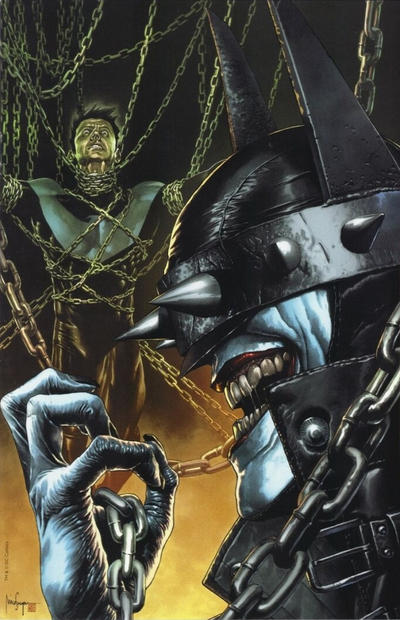 Cover for The Batman Who Laughs (DC, 2019 series) #1 [Unknown Comics Mico Suayan Virgin Cover]