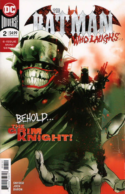 Cover for The Batman Who Laughs (DC, 2019 series) #2 [Second Printing]