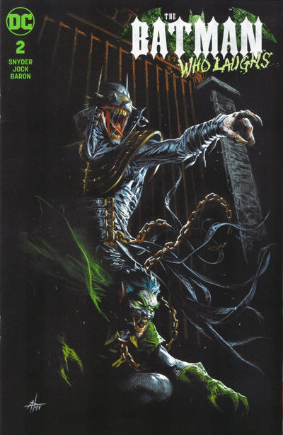 Cover for The Batman Who Laughs (DC, 2019 series) #2 [Bulletproof Comics Gabriele Dell'Otto Cover]