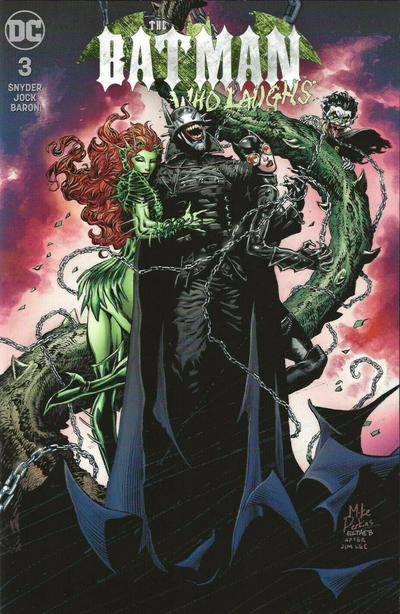 Cover for The Batman Who Laughs (DC, 2019 series) #3 [Unknown Comics Mike Perkins Cover]