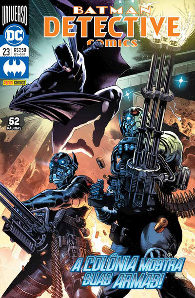 Cover for Detective Comics (Panini Brasil, 2017 series) #23