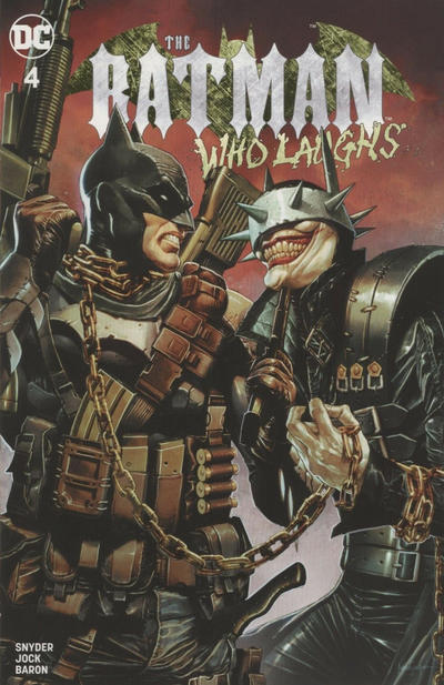 Cover for The Batman Who Laughs (DC, 2019 series) #4 [Unknown Comics Mico Suayan Cover]