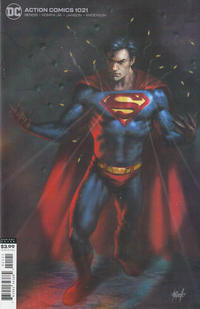 Cover Thumbnail for Action Comics (DC, 2011 series) #1021 [Lucio Parrillo Variant Cover]