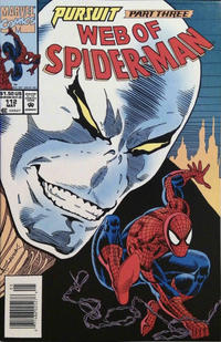Cover Thumbnail for Web of Spider-Man (Marvel, 1985 series) #112 [Newsstand]