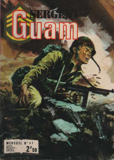 Cover for Sergent Guam (Impéria, 1972 series) #63