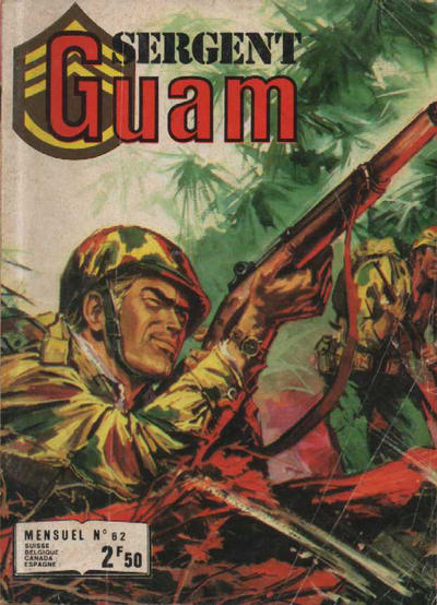Cover for Sergent Guam (Impéria, 1972 series) #62