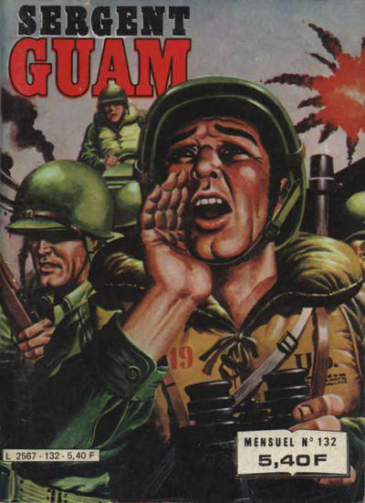 Cover for Sergent Guam (Impéria, 1972 series) #132