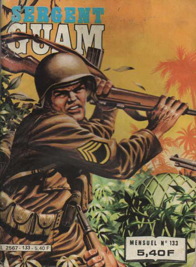 Cover for Sergent Guam (Impéria, 1972 series) #133