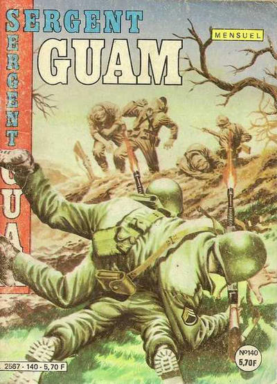 Cover for Sergent Guam (Impéria, 1972 series) #140