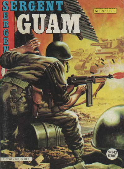 Cover for Sergent Guam (Impéria, 1972 series) #143