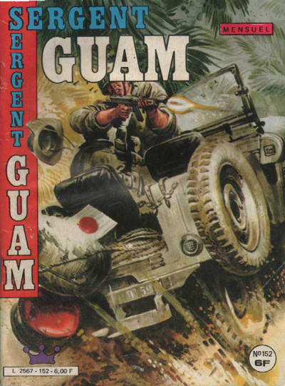 Cover for Sergent Guam (Impéria, 1972 series) #152