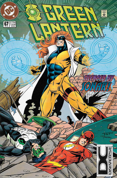 Cover for Green Lantern (DC, 1990 series) #67 [DC Universe Corner Box]