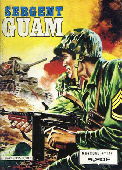 Cover for Sergent Guam (Impéria, 1972 series) #127